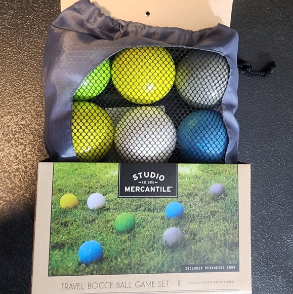 2Pack STUDIO MERCANTILE Travel Bocce Ball Game Set - Picture 4 of 7